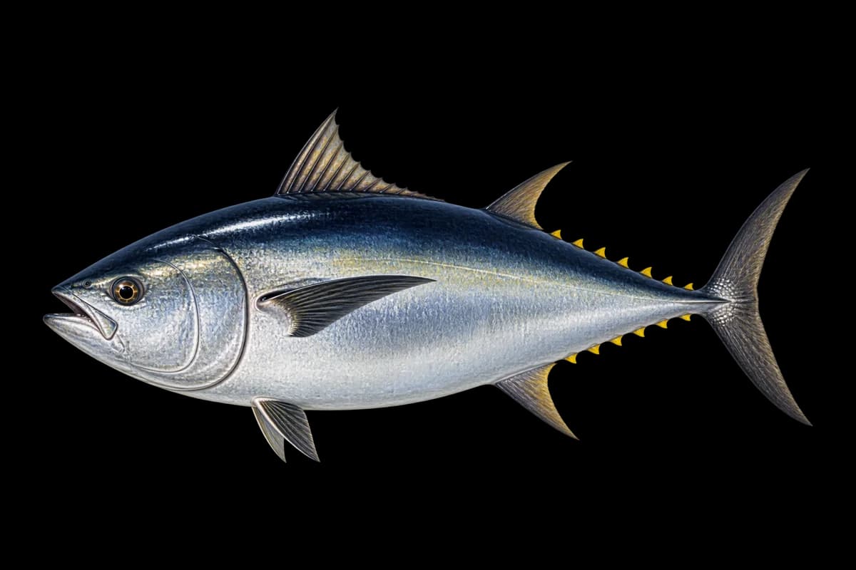Bluefin Tuna illustration
