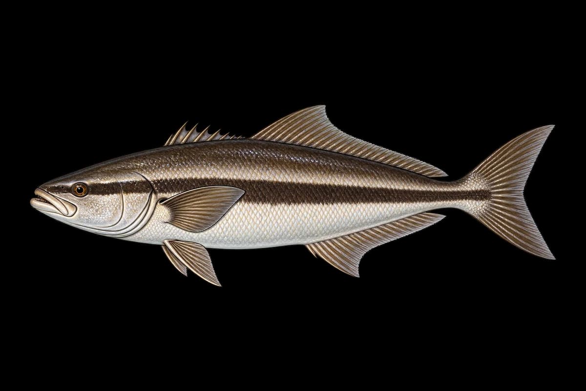 Cobia illustration