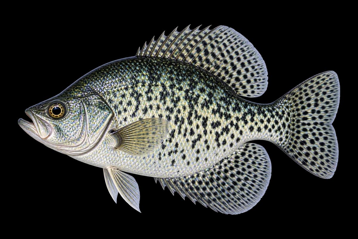 Crappie illustration