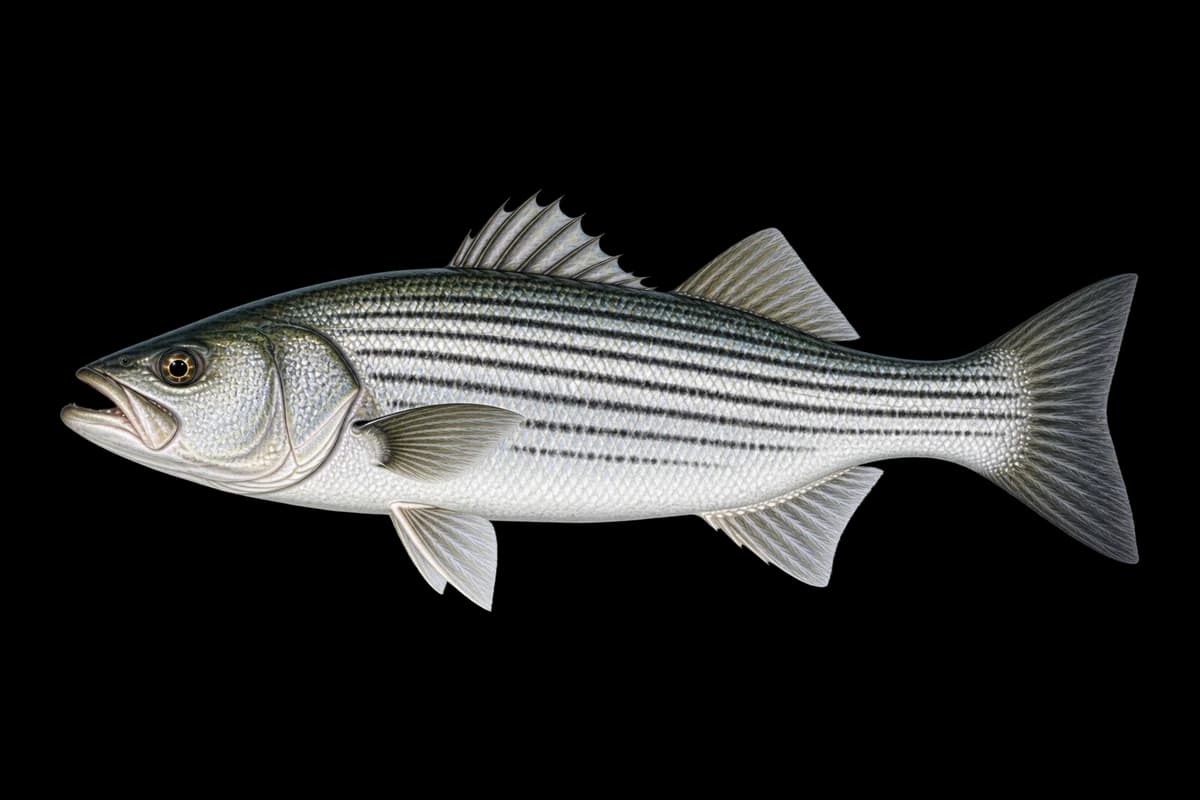 Striped Bass illustration