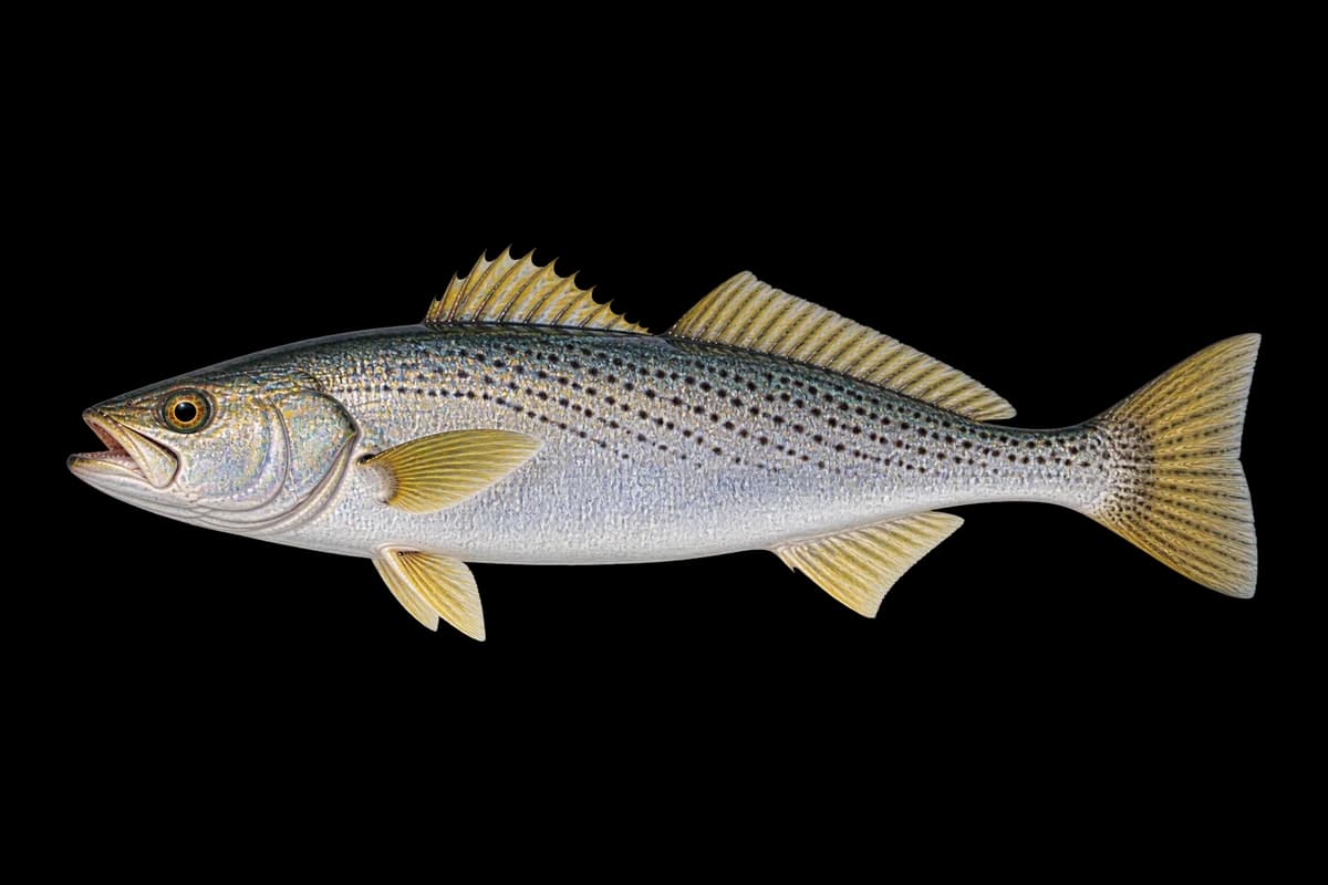 Weakfish illustration