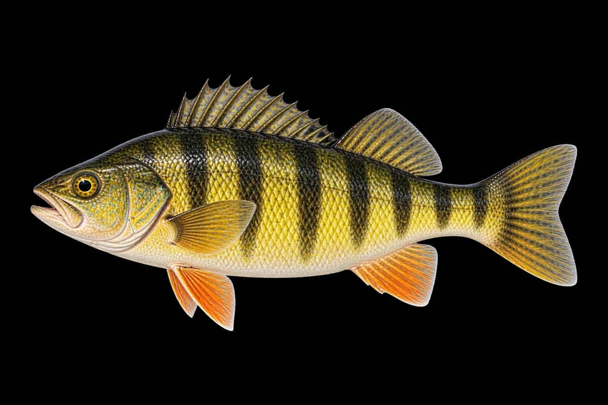 Yellow Perch illustration